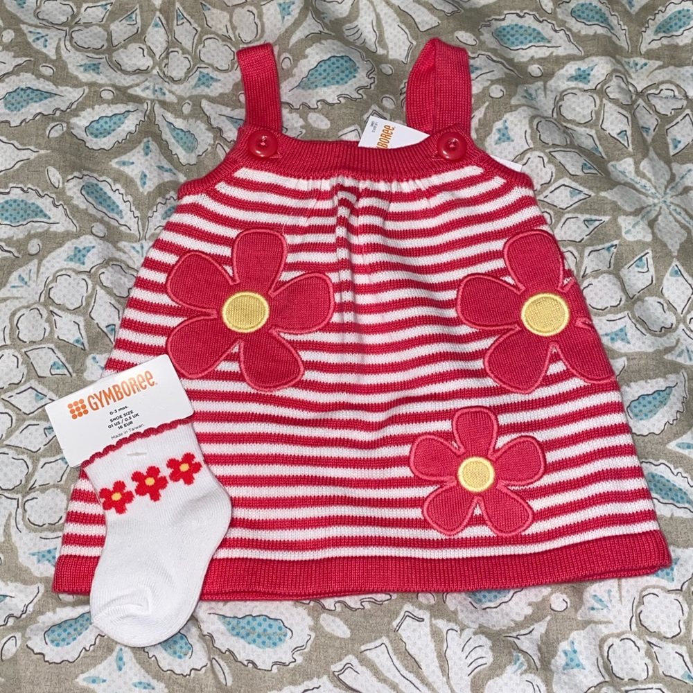 *NWT* Gymboree Sweater Dress Set